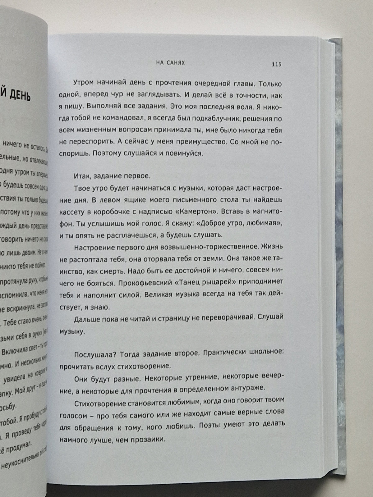 На санях